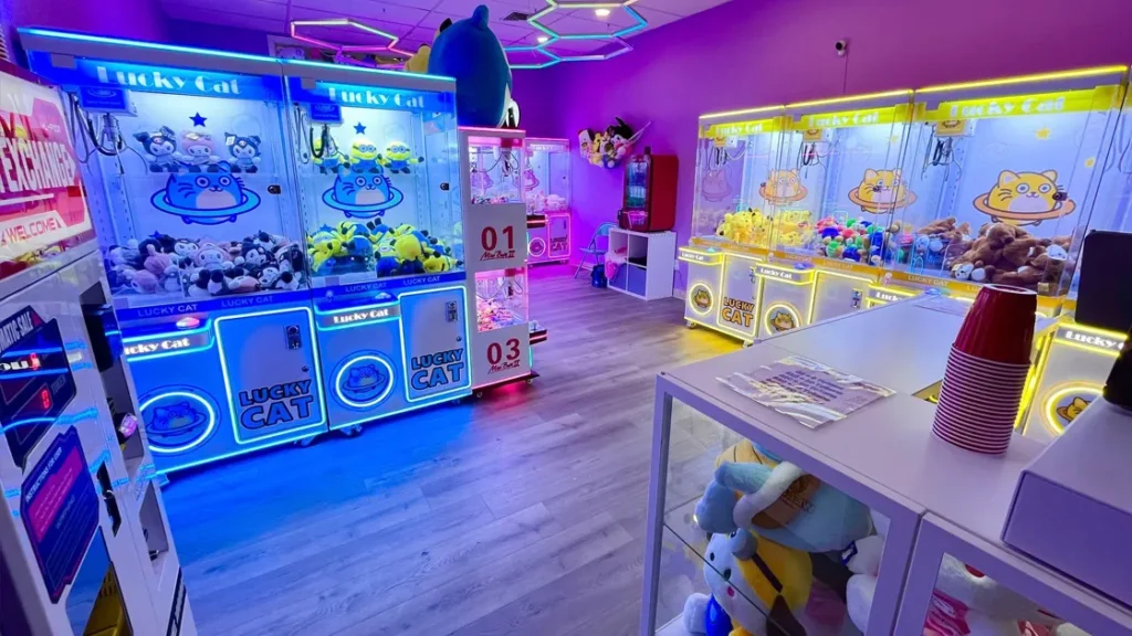 Aesthetic Claw Machine Stores
