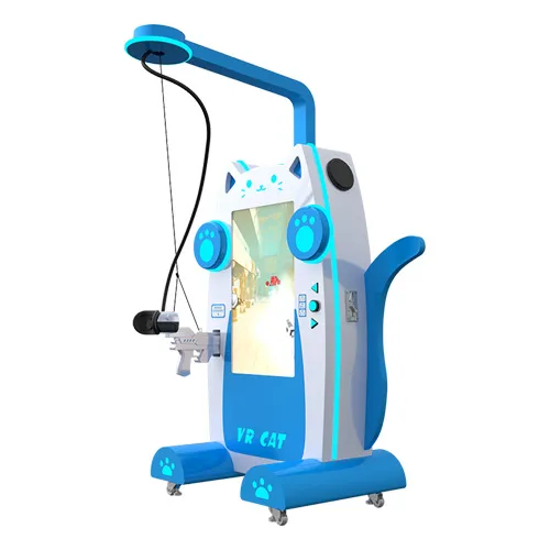 VR Cat kids shooting arcade machine