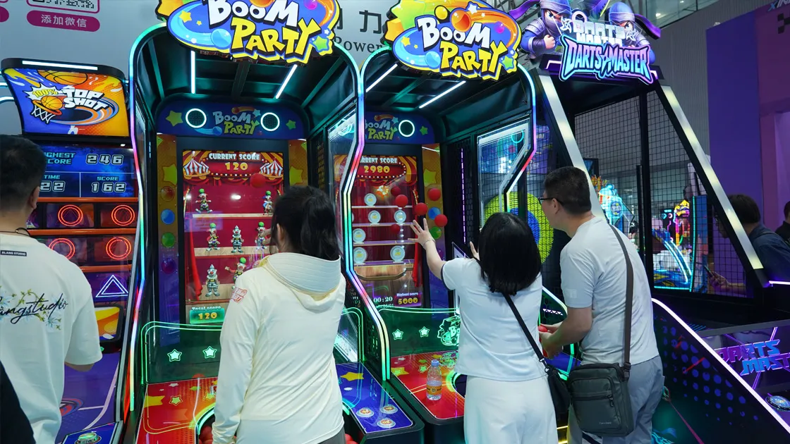 Boom Party Ball Throwing Arcade Game