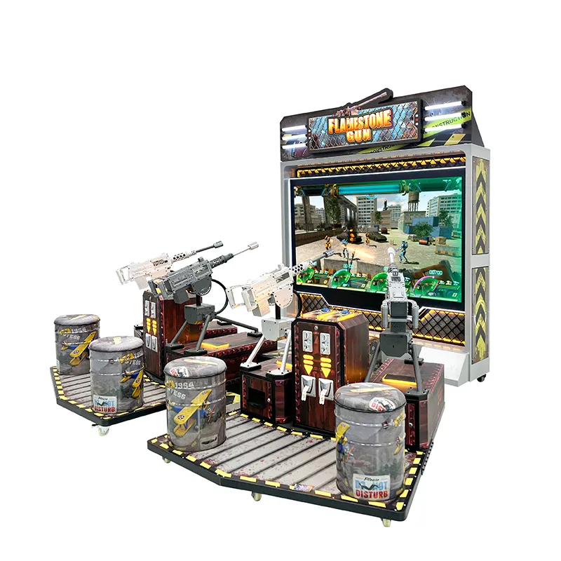 Flamestone Gun 4 players arcade