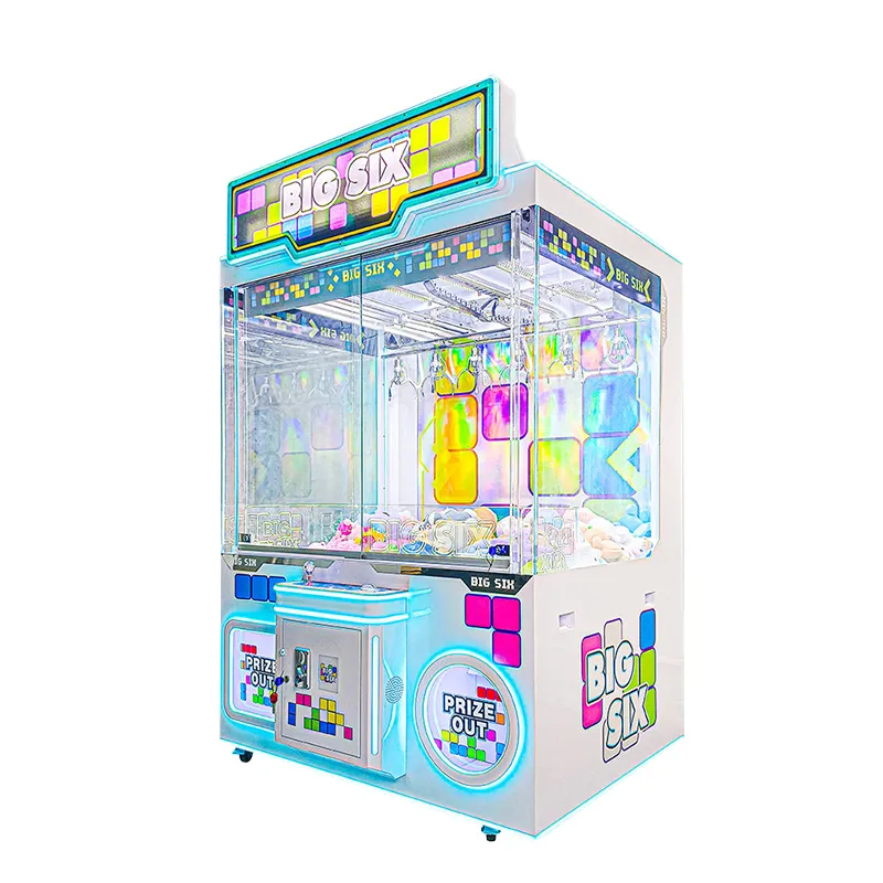 Big Six Multi-claw commercial claw machine