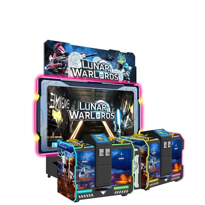 Lunar Warlords 4 player stand up arcade