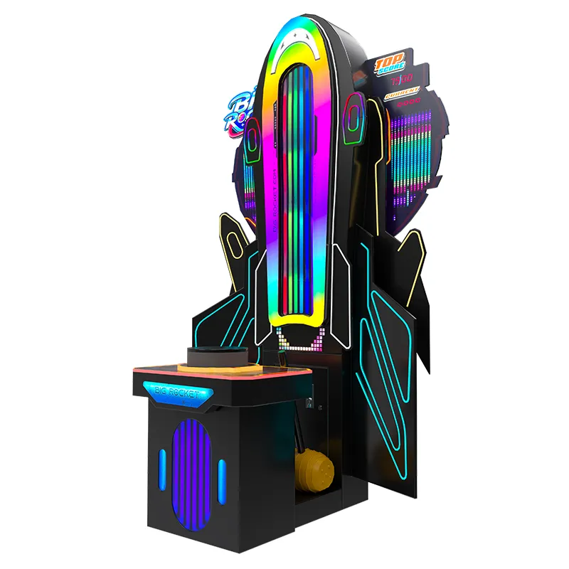 Big Rocket hammer machine arcade