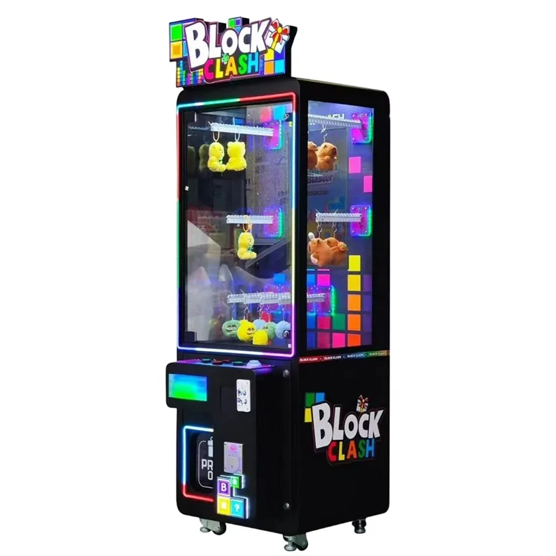 Block Clash Coin Operated Prize Machine
